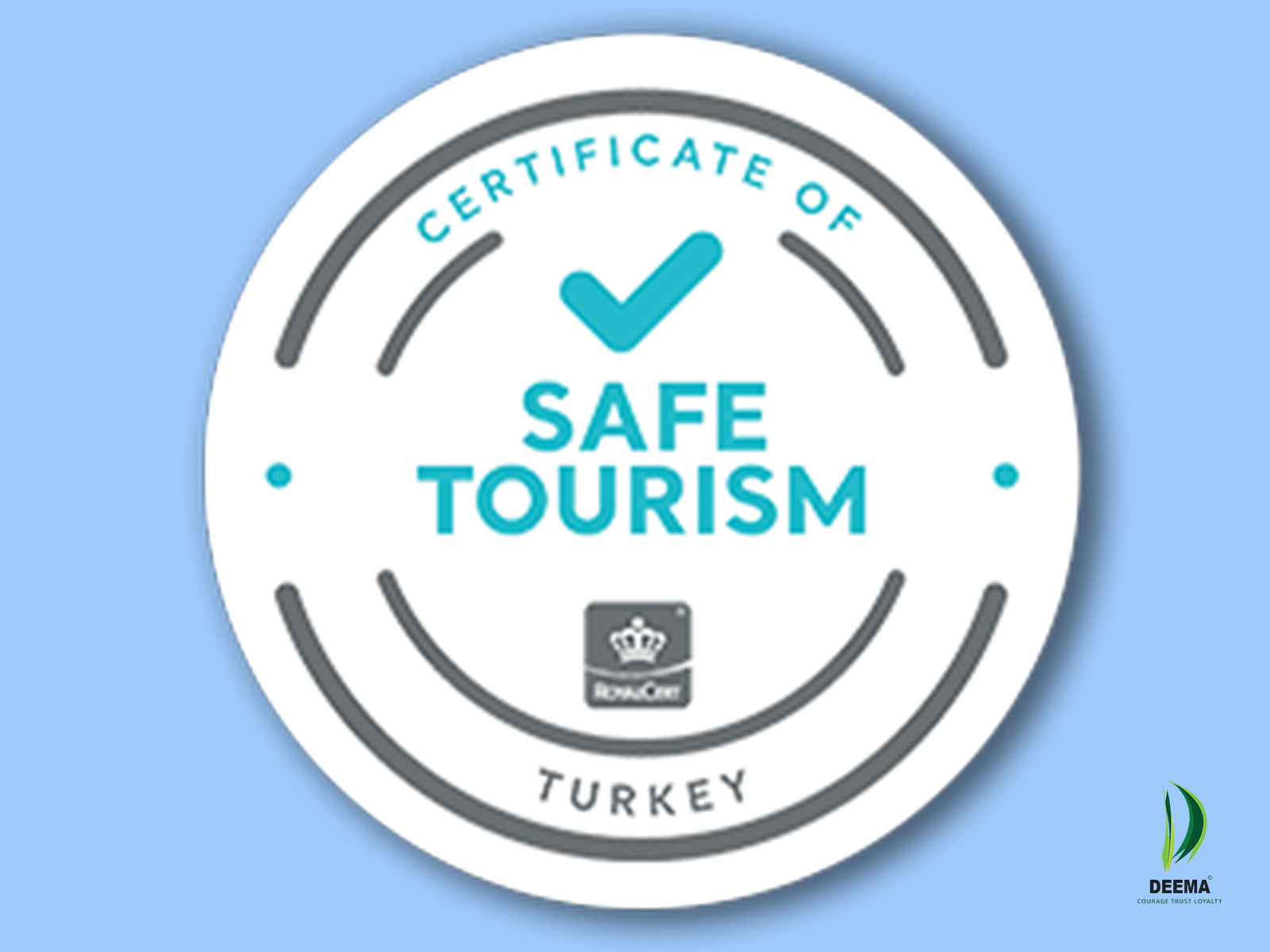 certificate of safe tourism turkey